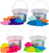 Sensory Sand Play Sand for Kids with Sea Molds 4 Pound Bulk Multicolor Sand