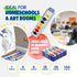 Pack 36 Sets 8 Color Swell Bulk Watercolors Paint with Wood Brushes - with Washable Colors Each - Perfect for Kids