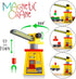 Wooden Train Sets for Boys 2-7, 38 Pcs Wood Train Set with Crane, Bridge & Tracks for 3 Year Olds
