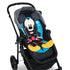Mickey Mouse Stroller Seat Pad by Delta Children - Universal Stroller Seat Cushion/Liner for Infants and Toddlers