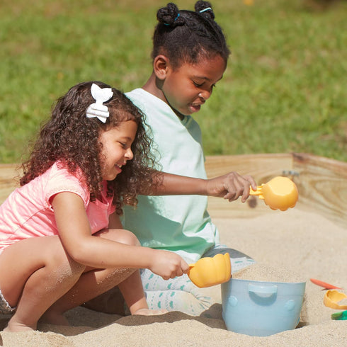 Melissa & Doug Sunny Patch Seaside Sidekicks Sand Baking Set - Beach Toy for Kids Ages 3+