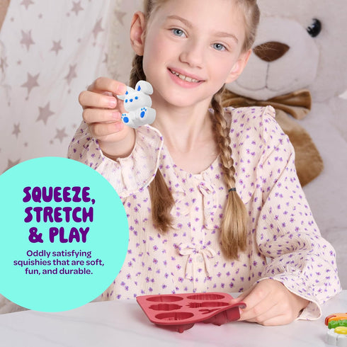 6 7 8 9 10 11 12 8-12 5-7 Easter Taba Squishy Making Kit for Kids - Squishies Easter Crafts Activities - Year Old