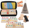 Doreimi Non-Transparent Rummy Cube Game Set 6 Players 2026-6 Colors 162 Tiles,