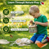 Backpack 8 1 Set 4-12 GAGAKU Kids Bug Catching Kit with - in Outdoor Explorer with Net, Wooden Box & Magnifying Glass