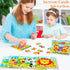 Yunsailing 40 Pack Wooden Puzzles for Kids Ages 3-5, Animals Jigsaw Puzzles for Toddlers, Educational Gifts