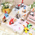 48 Pcs Birthday Mini Animal Plush Toy with Birthday Hats, Stuffed Animal Bulk for Kids, Classroom Reward Gifts