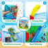 Dr.Rapeti Soft Cloth Baby Books, 8-Pack Washable Crinkle Books for Infant Toddler Learning Gifts