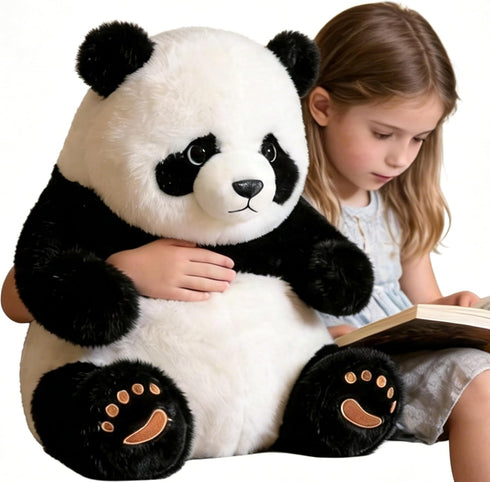 Riverwar Big Panda Stuffed Animal Plush Toy,18" Large Size Cute Giant Cuddly Soft