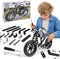 Metal Model Motorcycle Kits, 117 Pcs Erector Sets for Boys Age 8-12, STEM Building Toys for Kids and Adults
