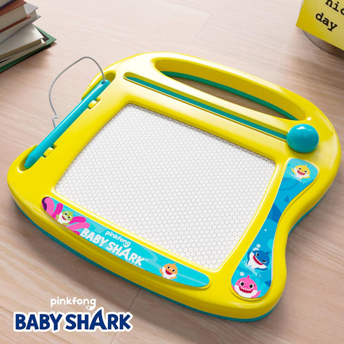 Lollipop Baby Shark Travel Magnetic Drawing Board, On The Go Drawing Board for Boys or Girls