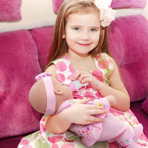 12 Inch Accessories,16 Playset Sets 12 Inch Doll,2 Sets Ecore Fun Baby Doll with Clothes and Pcs Reborn Alive Doll