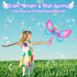 Bubble Machine for Kids - Butterfly Bubbles Wand Blower for Toddlers, 1000+ Bubbles per Minute, Outdoor Indoor Birthday