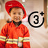 U.S. Toy Heroic Firefighter Figures, 12-Pack Fireman Figurines for Pretend Play and Birthday Gifts