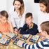 Leezead 24 Space Bingo Game, Players Outer Space Bingo Cards for Birthday Party Family Friends Large Group Activities