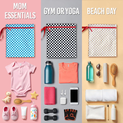 Bodysurf Waterproof Wet Bag for Swimsuit, Travel, Baby Essentials - Reusable Compact Organizer & Lightweight Storage