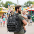 Backpack Backpack Diaper Bag with USB Charging Port Stroller Straps and Insulated Pocket,army military Travel Nappy