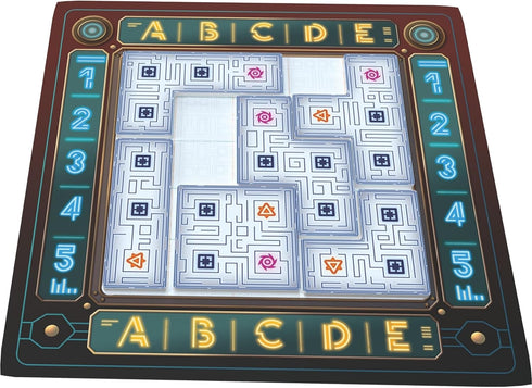 Archeo-Logic Competitive Deduction Board Game, Locate & Map Out a Hidden City, Ages 12+, 1-4 Players