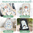 TANOFAR Infant Car Seat Insert with Removable Cushion for Baby Boys, Reversible Newborn Carseat Insert for Baby Head