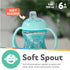 by Nuby (3 Pack) 5 oz 6+ Nuby Mini Grip N' Sip No-Spill Baby Sippy Cups with Handles and Soft Spout - - Months