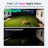 HOMIQ LIFE 3MP 2K, 2.4GHz/5GHz 24/7 Window Security Camera Indoor WiFi Cameras with Colorvue AI Color Night Vision
