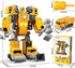 WATUDOU 5-7, 5-in-1 5 6 7 8 4-8 Toys for Ages Take Apart Construction Vehicle Trucks Transform to Robot, Year Old Boy
