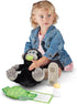 Melissa & Doug 11-Inch Baby Gorilla Plush Stuffed Animal with Pacifier, Diaper, and Baby Bottle