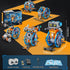 5-in-1 12+ Old(783 HiWEEGO RC Robot Toys with Changeable LED Eyes & Sound, App & Remote Control Rechargeable Robotics