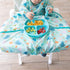 6-24 Bumkins Baby Bib and High Chair Cover Combination, for Mos, Girl or Boy Toddler, Long Sleeved for Babies, Baby Led