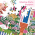 Nitktaia 500 500 Puzzles,20.5x15 Puzzles for Adults Pieces,Beautiful Manor Puzzle for Adults Pieces,Spring Garden House