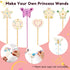 36Pcs 6 Pllieay Fairy Party Decoration, Styles Princess Fairy Wands Kit, Fairy Wand Princess Wand for Girls Makes Your
