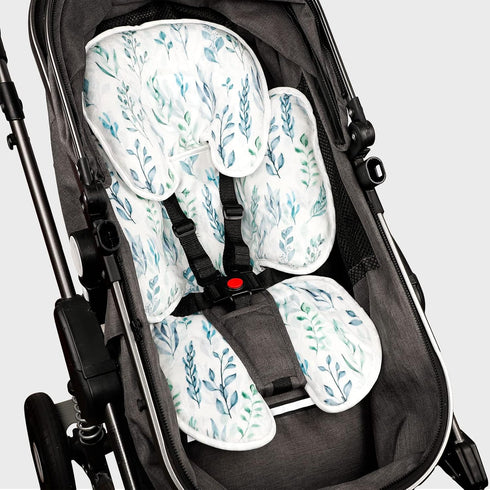 2-in-1 DILIMI Infant Car Seat Insert, Carseat Head Support for Newborn, Soft Baby Head Support for Car Seat, Stroller