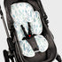 2-in-1 DILIMI Infant Car Seat Insert, Carseat Head Support for Newborn, Soft Baby Head Support for Car Seat, Stroller