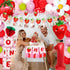 Fantspati 1st Berry First Birthday Decor Strawberry Birthday Decorations for Girls, Sweet One Birthdays Party