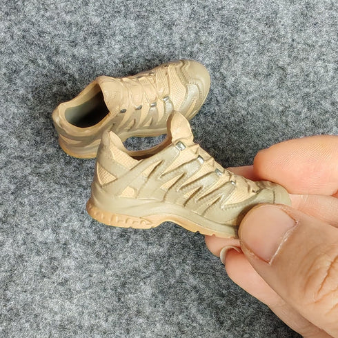 1/6 Scale Figure Training Shoes Sneakers PVC Shoe for 12 inch Male Action Figure Toy