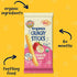 Earth's Best Organic Baby Food, Dissolvable Teething Snack, Strawberry Banana Crunchy Sticks, .56 oz Pack (Pack of 5)