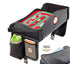 Coolmum Kids Travel Tray, Toddler Car Seat Tray, Double Sided Activity Organizer, Snack Lap Tray, Baby Stroller Table