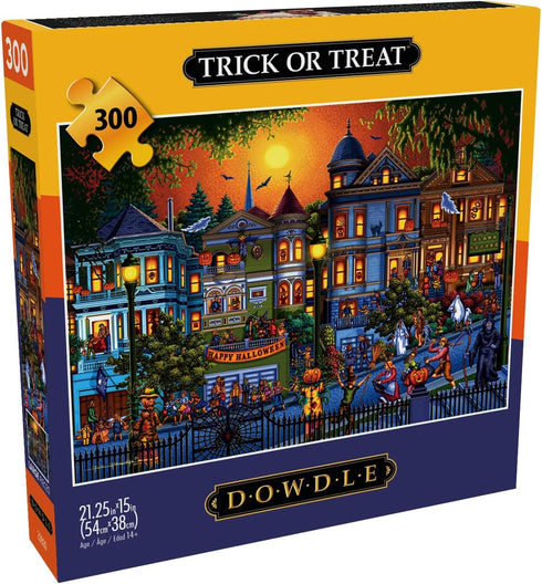 300 21.25 15.00 Buffalo Games - Dowdle - Trick or Treat - Piece Jigsaw Puzzle for Adults - Challenging Puzzle Perfect