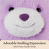 1 10 GUND Original Snuffles Teddy Bear, Stuffed Animal Plush Toy for Ages and Up, Purple