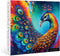 Peacock Puzzle - 1000 Piece Puzzle for Adults - Colorful Peafowl Jigsaw Puzzles Beautiful Bird Art
