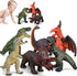 Jumbo Dinosaur Toys 6 Piece Set for Kids and Toddlers, Large Soft Dinosaur Toys for Ages 3-5, Perfect Birthday Gifts