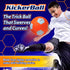 Kickerball Swerve and Curve Size 4 Soccer Training Ball for Indoor and Outdoor Play, Fun for Kids and Adults