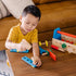 Melissa & Doug Take-Along Tool Kit, Wooden Construction Toy, 24 pcs, Multicolor, 10.0 x 5.55 x 4.75