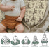 Country Vintage Cowboy Baby Nursing Pillow Covers for Boy Girl Western Horses Boots Hats Nursing Pillow Slipcovers