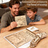 Buildixel 3D Wooden Puzzles for Adults, DIY Mechanical Model Kits for Adults and Kids to Build, Creative Gift for Women