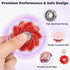 9 Pack, 3+,Anxiety Fidget Toys Fluid Glitter Fidget Spinners for Kids Age Relief Fidget Spinner,Party Favors Colorful
