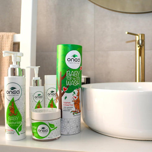 ONEA Baby Barrier Balm - Gentle Diaper Rash Cream with Grapeseed, Coconut and Jojoba oil - Soothing Diaper Cream
