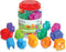 Learning Resources Snap-n-Learn Shape Snails, 20 Pieces Educational Toys