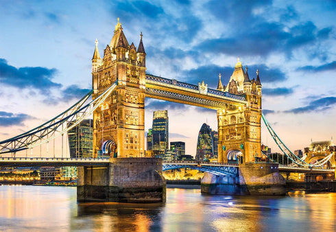 Clementoni 32563 HQC 2000pc Puzzle | Tower Bridge at Dusk