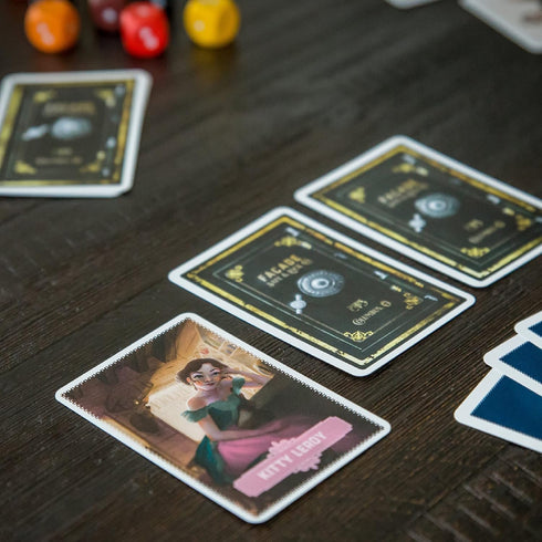 1876 2-9 Facade Games Deadwood Card Game of Strategy, Deceit, and Luck for Players