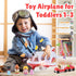 2+ PLAY Airplane Toy for Kids - Toddler Airplane Toys Travel Plane Toys for Kids Years Old with Small Figures & Baggage